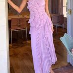 Dusty Pink Ruffle Dress Photo 6