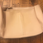 ZARA Faux Leather Clutch Tan Photo 0