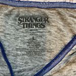 Stranger Things  3/4 Sleeve Tee Shirt. Size Large. Photo 2