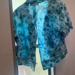 Sag Harbor  Blue Floral Long 2 piece set Photo 4