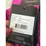 ZHIVAGO Berry Lover Man MIDI Dress Size US 6 NEW NWT Purple Photo 4