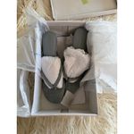 Good American  Denim Thong Mule Sandal Size 9 Photo 5