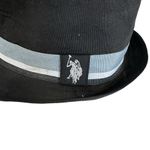 U.S. Polo Assn. US Polo Association Black Gray White Bowler Hat With Logo Large Photo 1