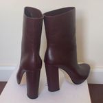 Theory 🆕 | Obsidian Burgundy High Heel Boot NIB Photo 4
