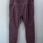 Joy Lab Heathered Pink Active Workout Legging Tights XL Photo 0