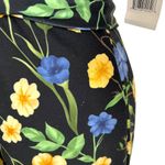 Alexia Admor  Aliana Floral Puff Sleeve Dress Black Multicolor Size Medium NWT Photo 10