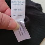 Marine layer NWT  Jude Flutter Sleeve Tank Top Black 100% Cotton Gauzy Flirty- XS Photo 3