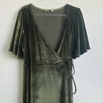Baltic Born Meghan Velvet Wrap Maxi Dress Photo 3