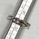 Swavorski Swarovski Sterling Silver 925 Platinum Flower Halo Ring Band Set Size 6 NEW Photo 4