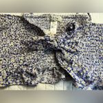Jolie & Joy purple floral tie front crop top White Size L Photo 2