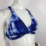 Lucky Brand  Tie Dye Crossover Strappy Bikini Top Size M Photo 14