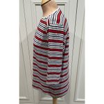 Jantzen Vtg Classics Striped Knit Top Red White Blue Nautical 80s 90s Photo 4