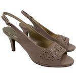 Karen Scott  Brookee Formal Evening Wedding Embellished Pumps in Nude Size 11 Photo 0
