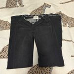 BDG Women’s  Black Braided Low-Rise Boot-Cut Denim Jeans 25 Photo 3