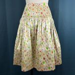 Bill Blass Vintage Y2K Polka Dot Jacquard Skirt Photo 3