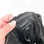 Bardot  Sequin Velvet Off The Shoulder Sheath Dress Black Knee Length Medium NEW Photo 5