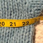 Maeve  Floral Knit Susannah 3-D Flower Cardigan Sweater - Blue One Size EUC Photo 5