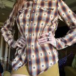 Western Plaid Shirt Multiple Photo 1