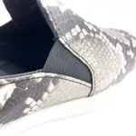 Cole Haan  Grand Series Womens 10 Snakeskin Print Sneaker‎ Black Gray Slip On Photo 8