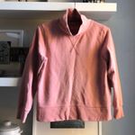 Madewell Vintage Mockneck Sweatshirt Pink Size Small Photo 6