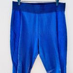 BODEN Skinny Minnie Pants Ponte Knit Zip Ankle Navy Blue women's size 10R Photo 2