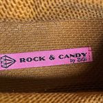 Rock And Candy  Tan Bulldozer Boots Size 7.5 Photo 9