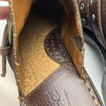 b.ø.c Brown Leather‎ Clogs Slides Studded Buckle Comfort Shoes Women’s 8 BC6650 Photo 5