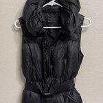 BCBG MAX AZRIA Size XXS Black Puff Vest Photo 0