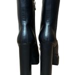 Simmi London Black Platform Block Heel Ankle Boots Photo 4