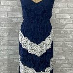 NIKIBIKI  Floral Lace Overlay Maxi Dress Photo 0
