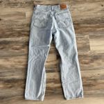 Levi's Levi’s Wedgie Straight Jeans Women’s 27 Light Wash Distressed Ripped Knees Photo 6