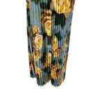 Chi Chi London Chi Chi London Floral Print Ruffle Pleated Midi Dress in Blue Curve US 16 Photo 12