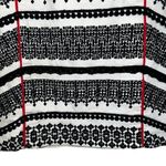 Anthropologie  TABITHA Black & White Geometric Print Pencil Skirt‎ EUC Size 2 Photo 4