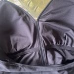 Aqua Green  Geometric Swimsuit built in bra size XL halter Aztec southwestern Photo 6