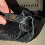 Banana Republic Black Pebbled Leather Hobo Bag Photo 12