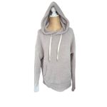 UGG  Women's Gray Fuzzy Fleece Pullover Hoodie Sweatshirt Cozy Loungewear Small Photo 3