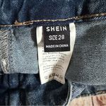 SheIn ICON Flap Pocket Strappy Draped Wrap Denim Skort Photo 9