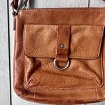 Fossil Vintage Classic Brown Leather Bag Shoulder Crossbody Purse Photo 2