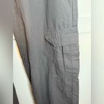 J.Galt Charcoal Gray Low Rise Baggy Cargo Pants Photo 4
