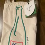 Kate Spade Green and White Tote Bag Photo 3