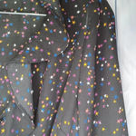 Popsugar  long sleeve sheer wrap dress Photo 1