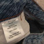 Jill Stuart flare chevron stripe denim cotton jeans 90s, 100% cotton, size 4 Photo 4