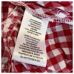 BeachLunchLounge New BEACH LUNCH LOUNGE Gingham Off Shoulder Ruffle Top Sz M Photo 8