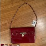 Anne Klein New red  patent bag. Photo 0