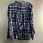 American Eagle AEO Boyfriend Fit Flannel Button Down‎ Shirt Photo 4