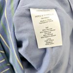 Veronica Beard  Teagan Striped Dress Blue Kelly Green size 4 Photo 10