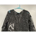 Mac Duggal  204041 Embellished Floral Long Sleeve Dress Sz. 4 Photo 5