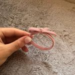 3 pack pink velvet hair ties Photo 1