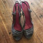 Kate Spade  peep toe slingbacks Snake sole Photo 3
