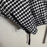 Akris Punto Polka Dot Blazer Jacket Women's 16 Black White Cropped Designer Chic Photo 10